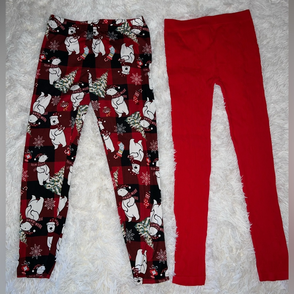 Nwot cozy winter leggings